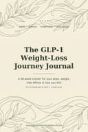 The GLP-1 Weight-Loss Journey Journal cover