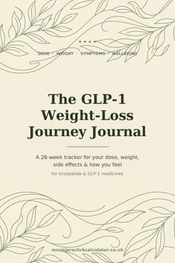 The GLP-1 Weight-Loss Journey Journal cover
